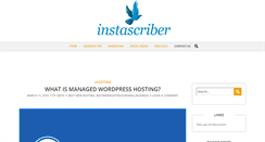 Desktop Screenshot of instascriber.com